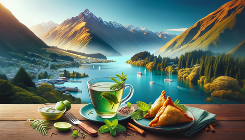 Queenstown Quencher: Refreshing Tea & Samosa Soiree