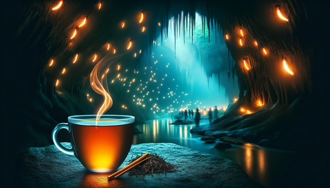 Waitomo Wonders: PureEase Tea in the Glowworm Grotto