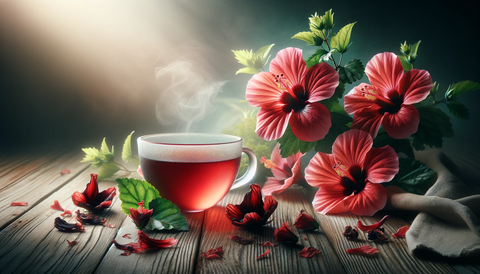 Hibiscus: A Blossom of Health and Flavor - Sip the Vibrant Benefits in Your Tea