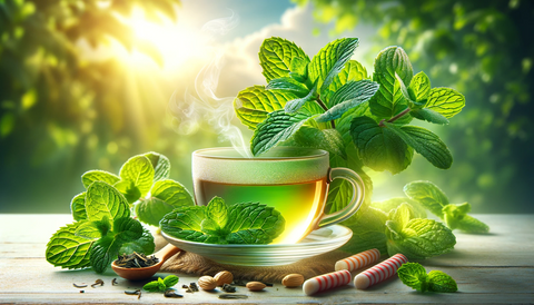 Peppermint: The Refreshing Path to Wellness - Exploring the Cool Benefits of Nature's Lively Herb