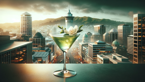 Wellington's Tea Cocktail Scene: Savoring Jasmine Green Tea Martini